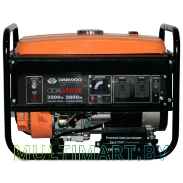 Бензогенератор Daewoo Power GDA 3500E